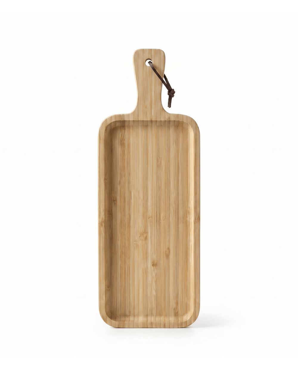Tabla de Bambú para Aperitivos y Quesos 36 x 12 x 1.5 cm