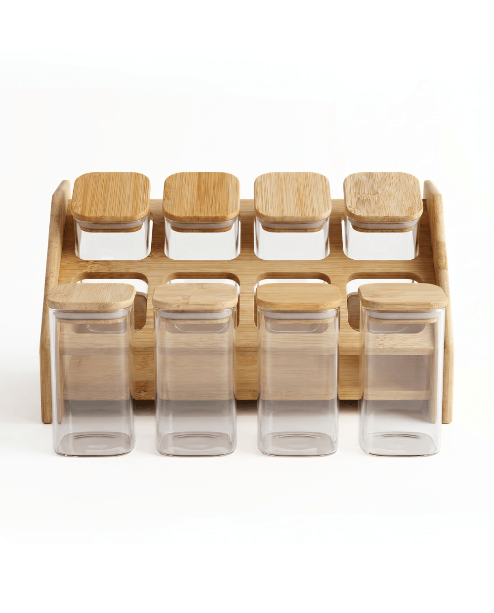 Set x8 Contenedores Cuadrados para Especias