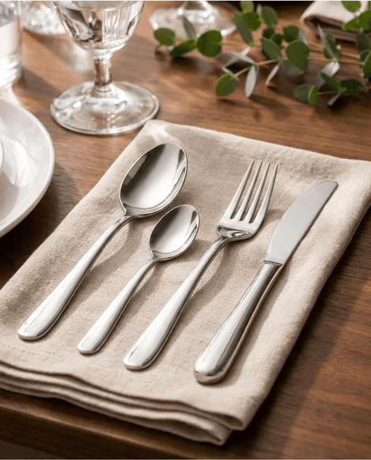 Set Cubiertos Plateados x24