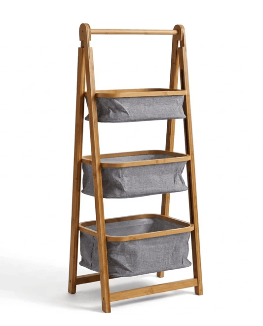 Organizador Vertical de Bambú