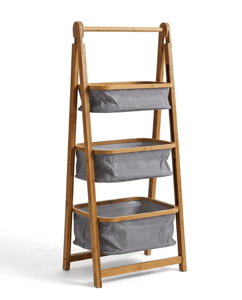 Organizador Vertical de Bambu