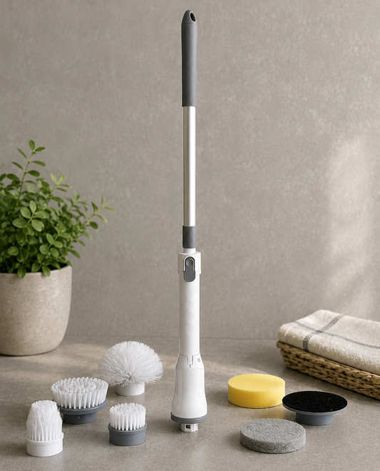 Fregadora giratoria eléctrica inalambrica