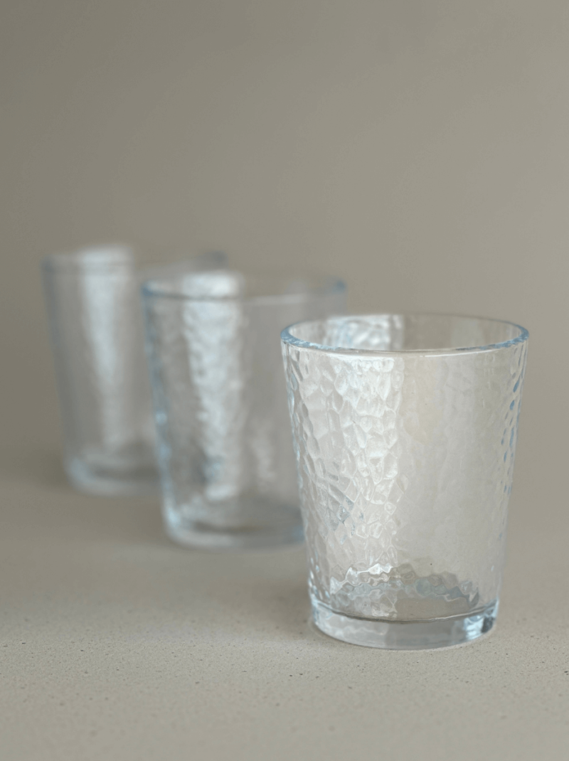 Set vasos de cristal