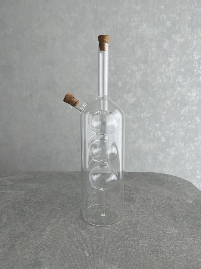 Dispensador doble de aceite y vinagre 32*8cm