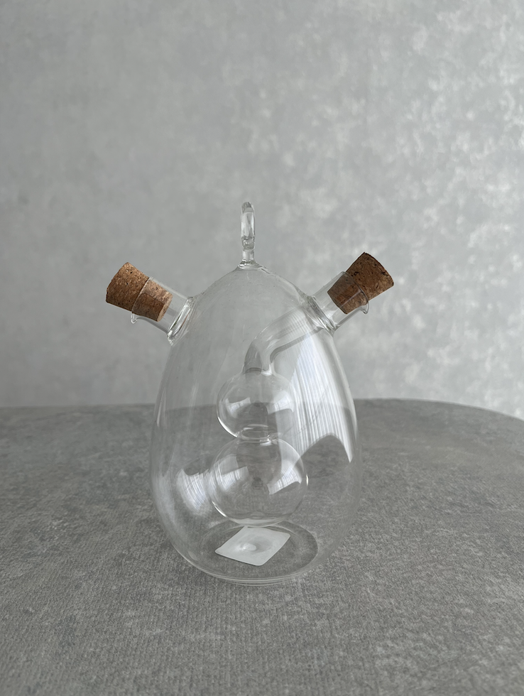 Dispensador doble de aceite y vinagre 17.5*9cm