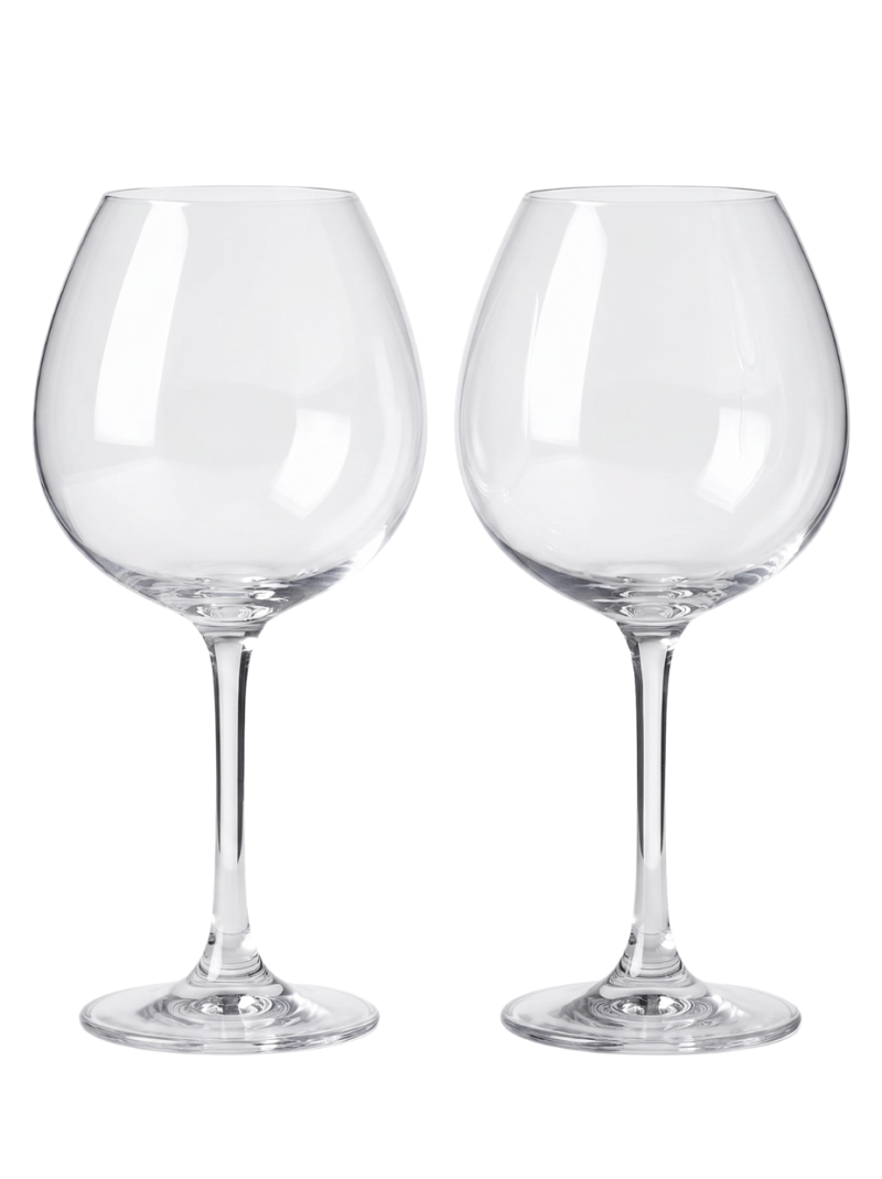 Set Copa Burgungy - Brandy x2