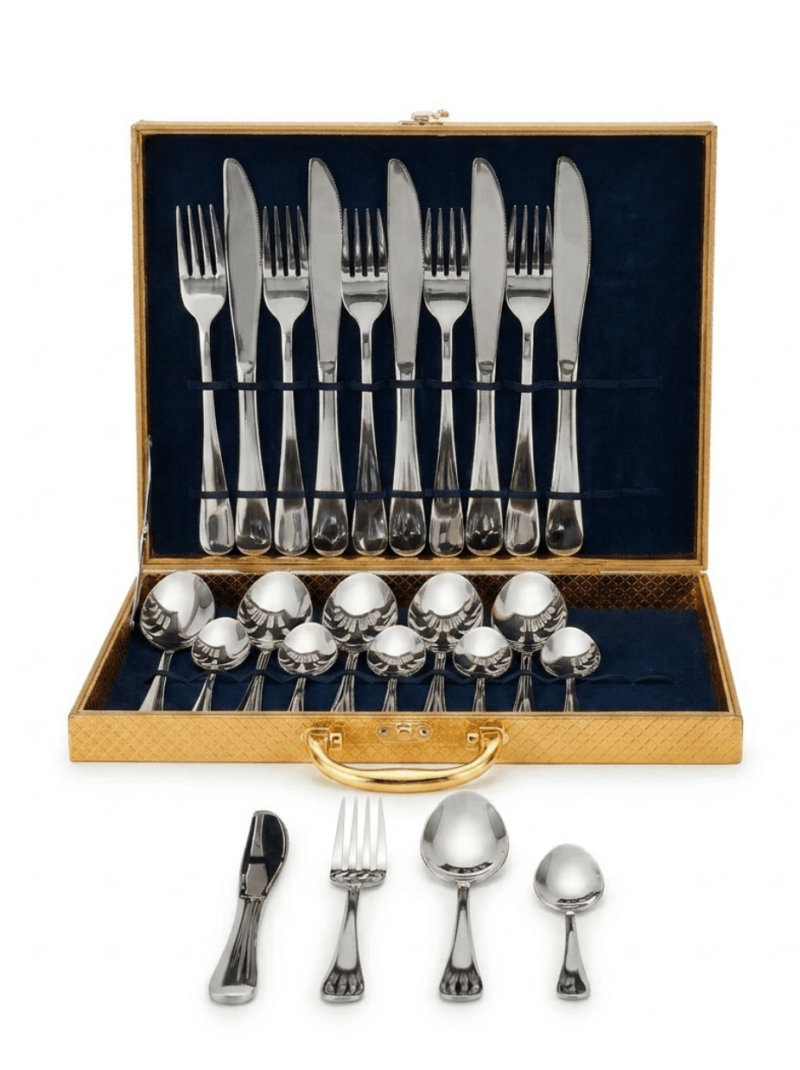 Set Cubiertos Plateados x24